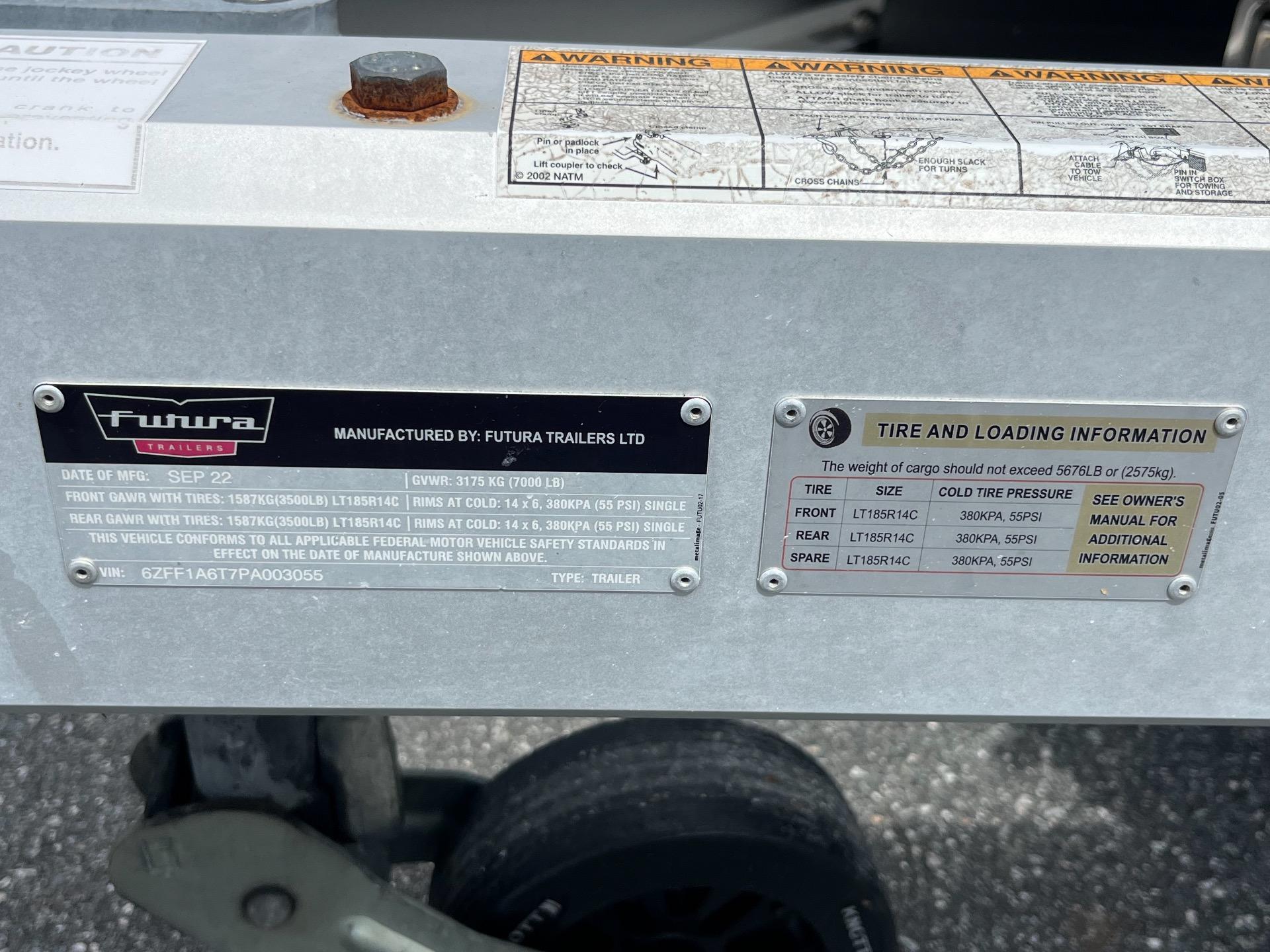 2023 Futura Pro Sport Lowering Trailer 10