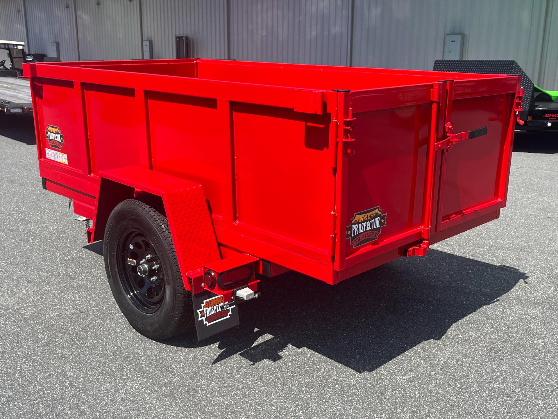 2025 Covered Wagon (Prospector Series) 4' x 8' (2' Sides) 9