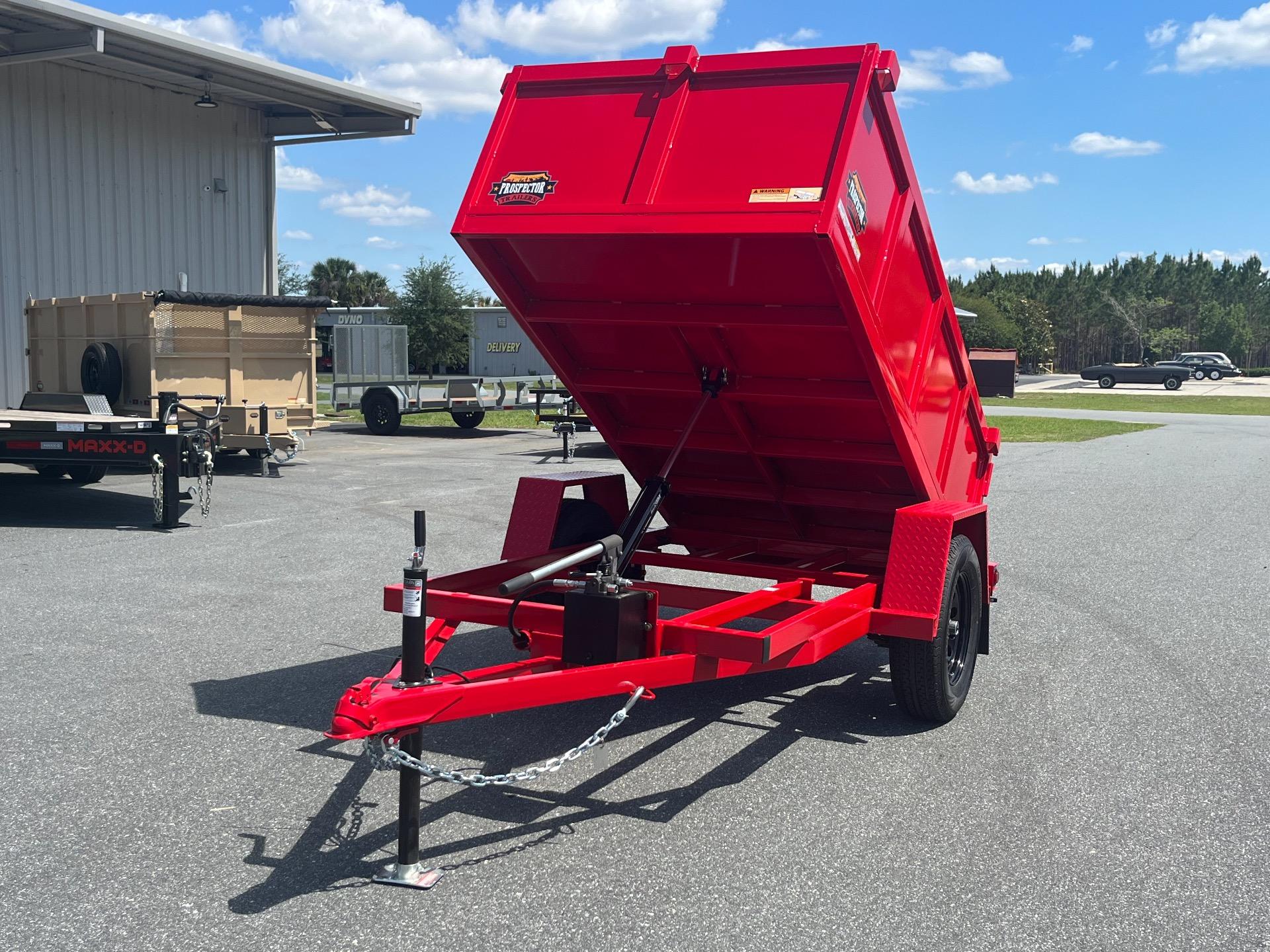 2025 Covered Wagon (Prospector Series) 4' x 8' (2' Sides) 14