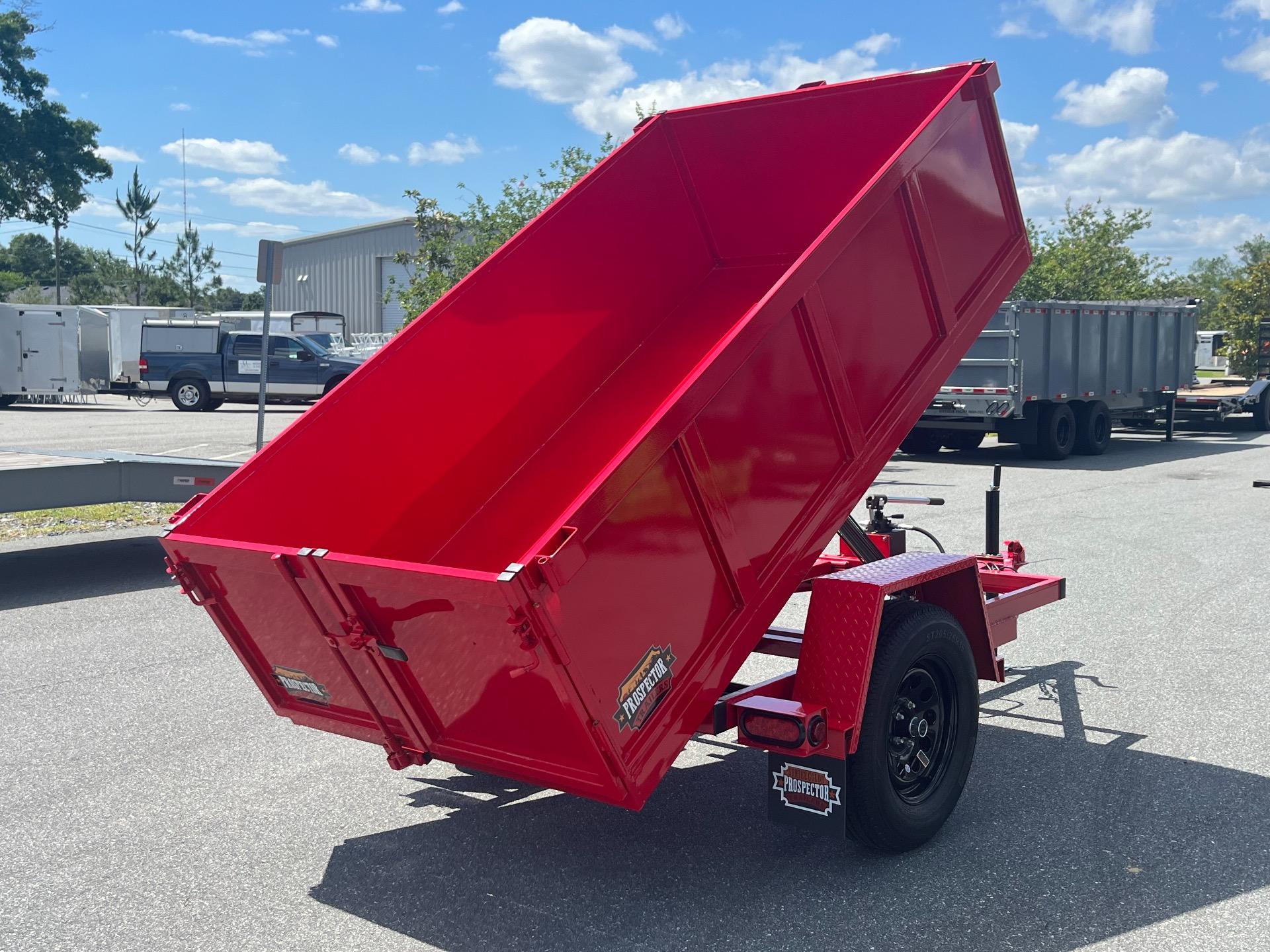 2025 Covered Wagon (Prospector Series) 4' x 8' (2' Sides) 4