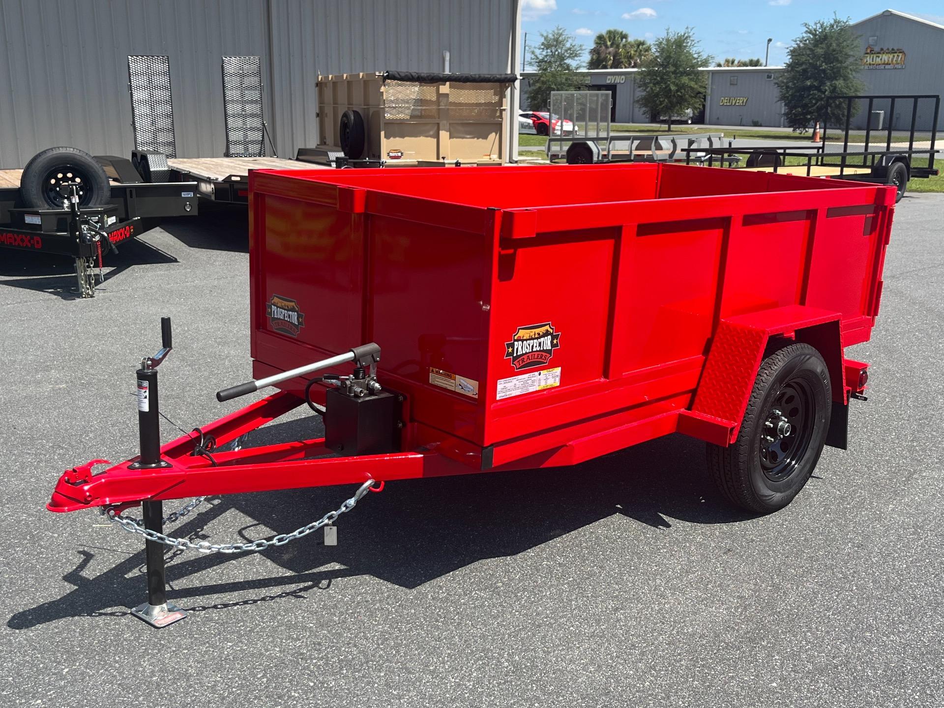 2025 Covered Wagon (Prospector Series) 4' x 8' (2' Sides) 8