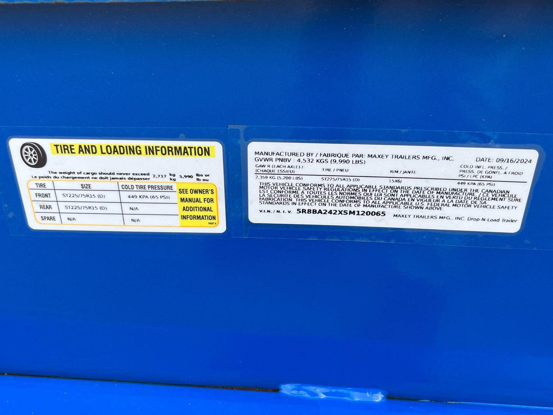 2025 MAXX-D Drop-N-Load 14
