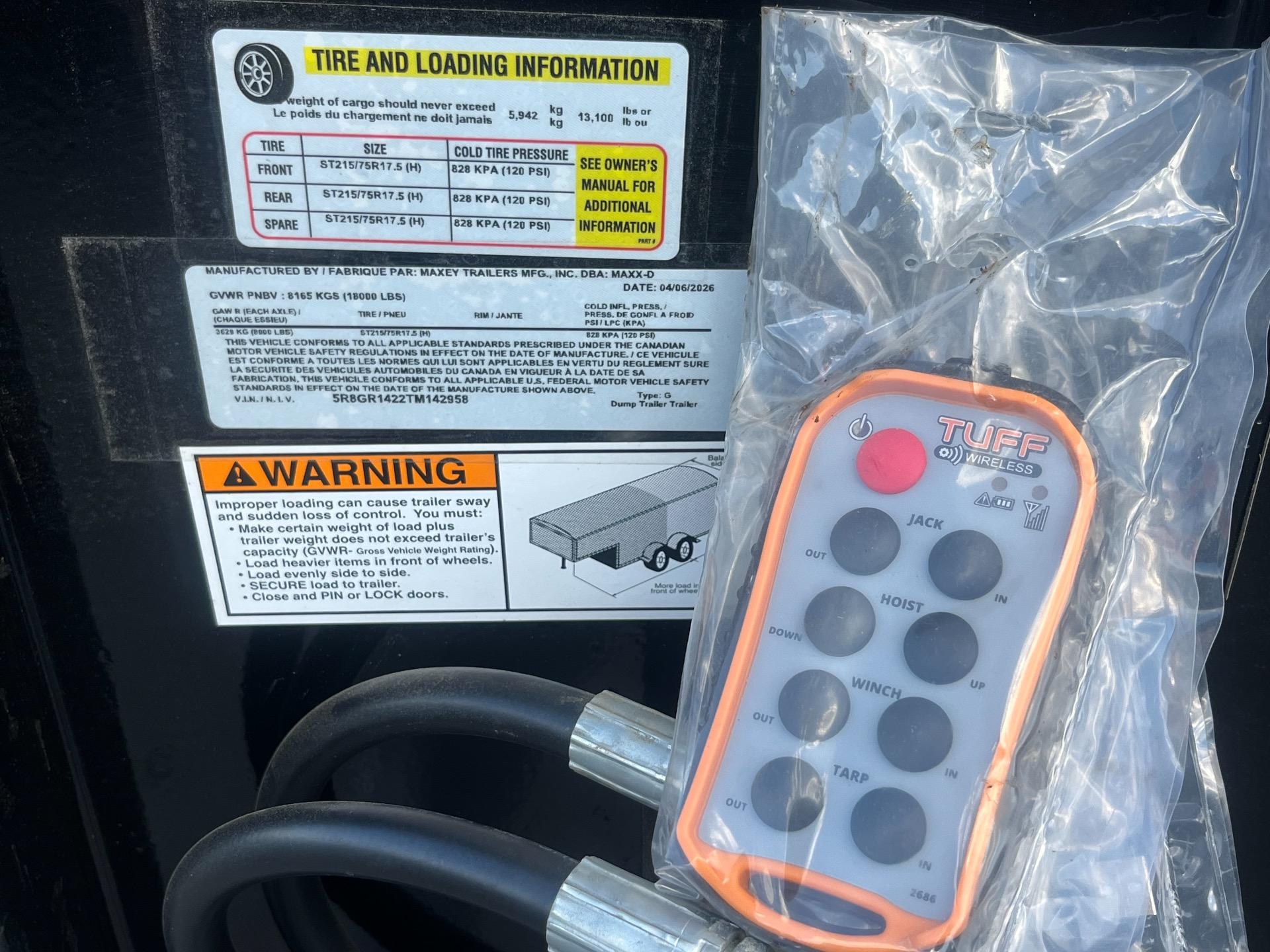 2026 MAXX-D 14' Roll Off 14