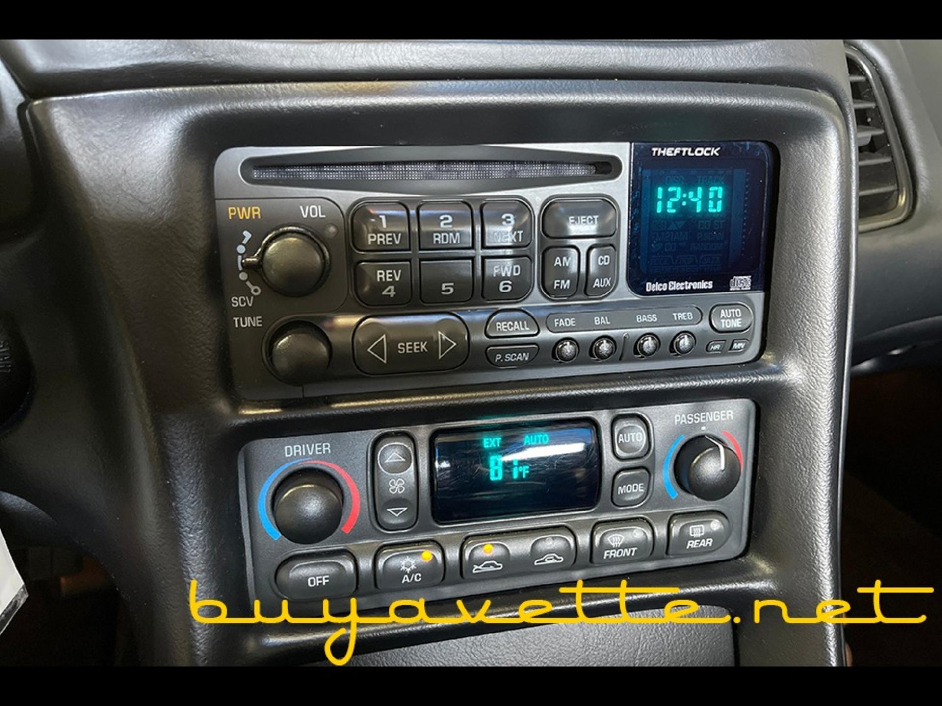 2001 Corvette 1SC Convertible picture #17