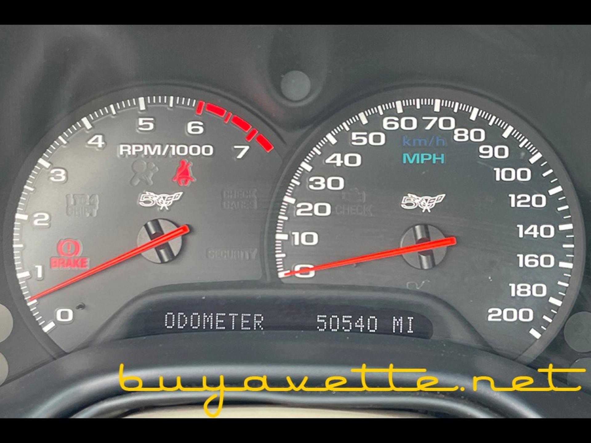 2003 Corvette 50th Anniversary 1SC Coupe picture #14