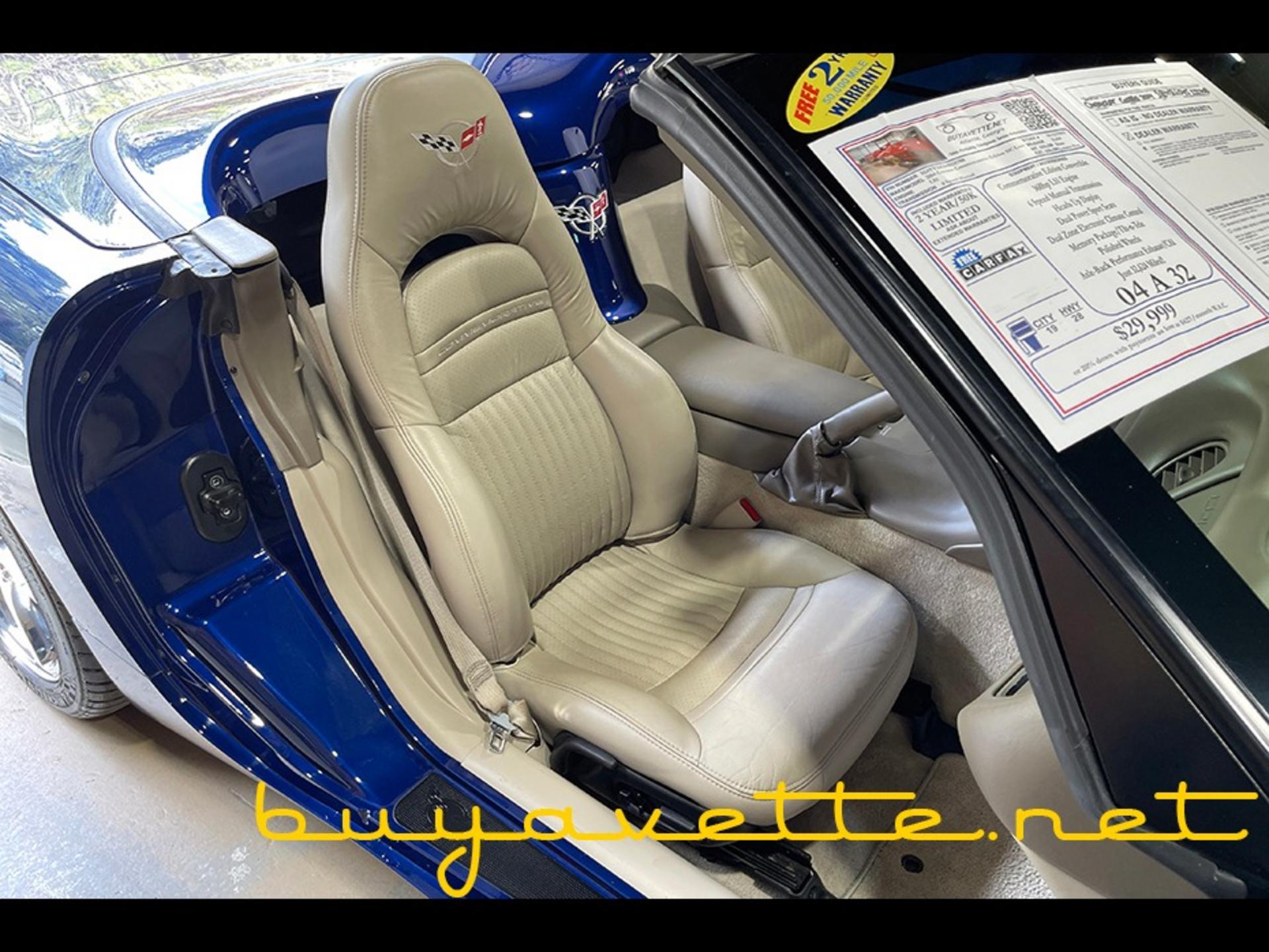 2004 Corvette Commemorative Edition 1SC Convertible picture #22