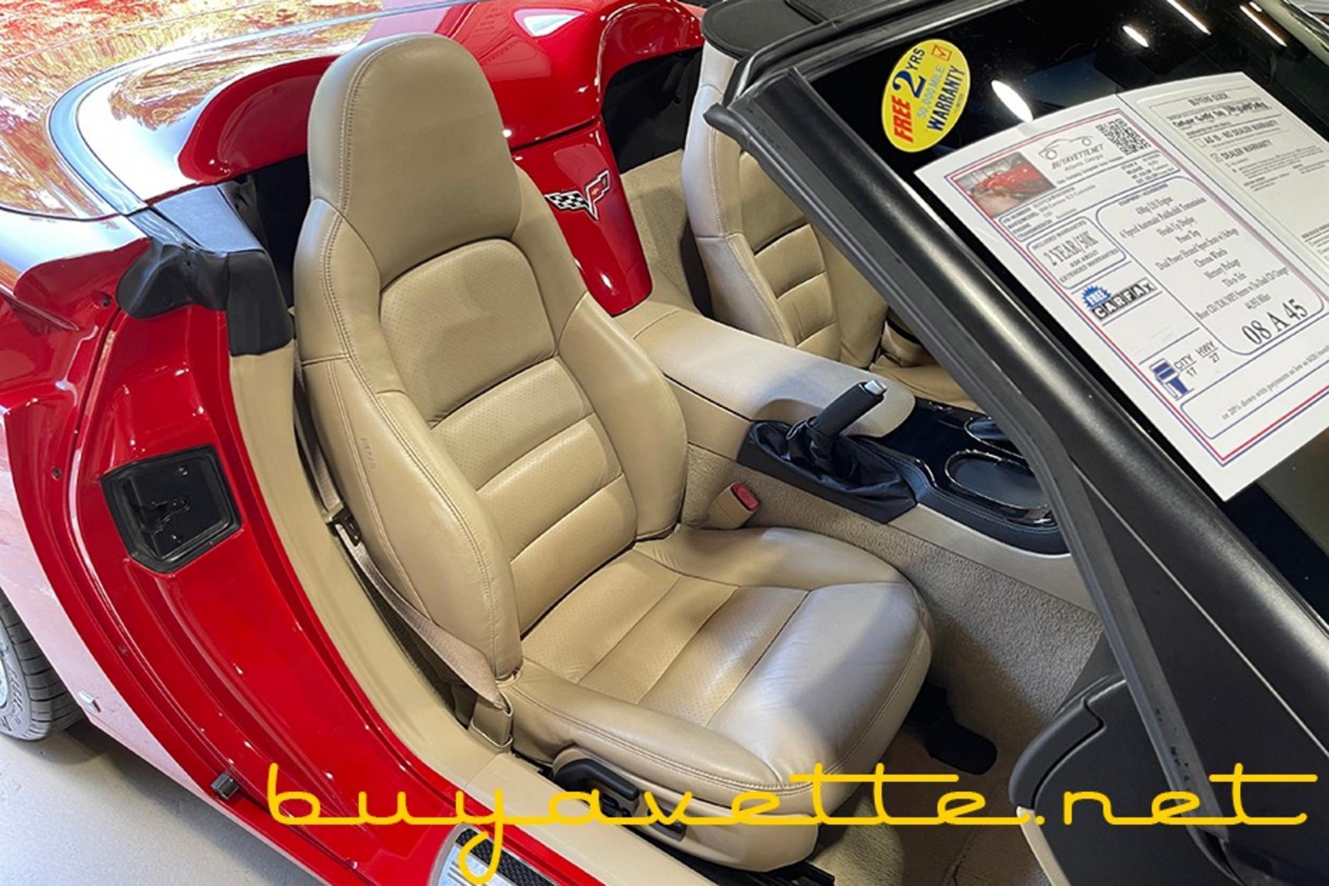 2008 Corvette 3LT Convertible picture #20
