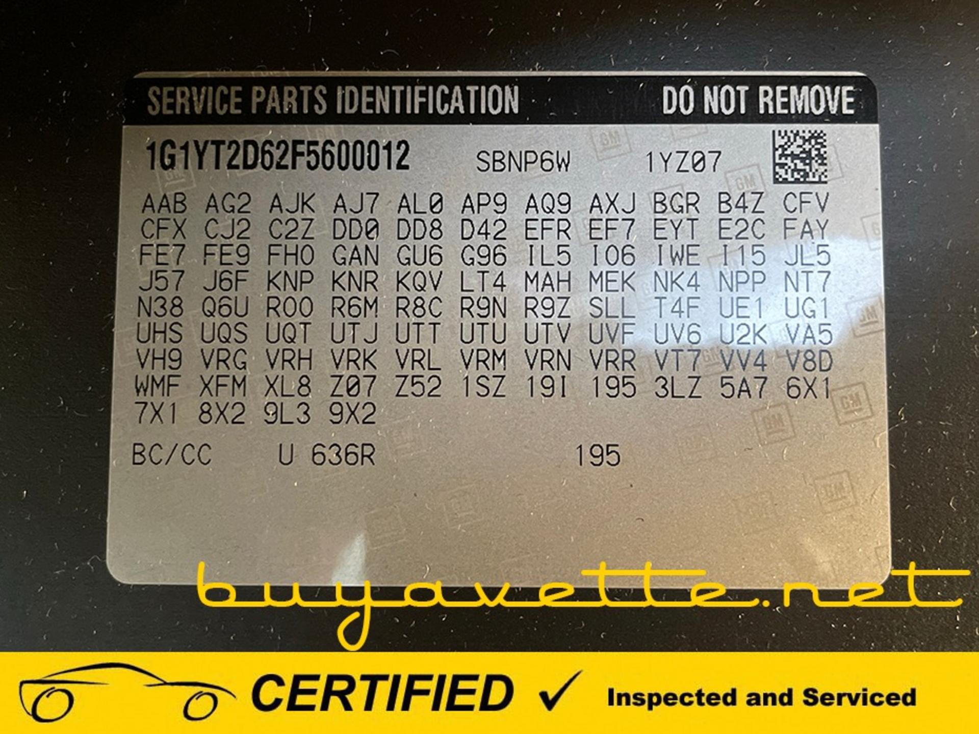 2015 Corvette Z06 Z07 3LZ Coupe *720HP Lingenfelter Stage 1 Package* picture #28