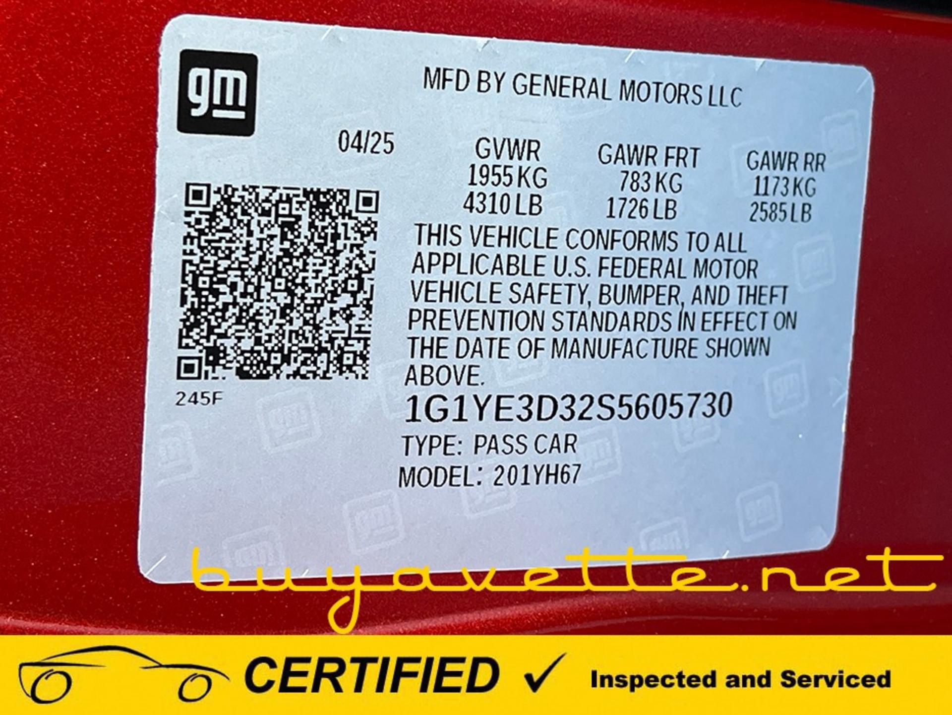 2025 Corvette Z06 2LZ Convertible picture #25