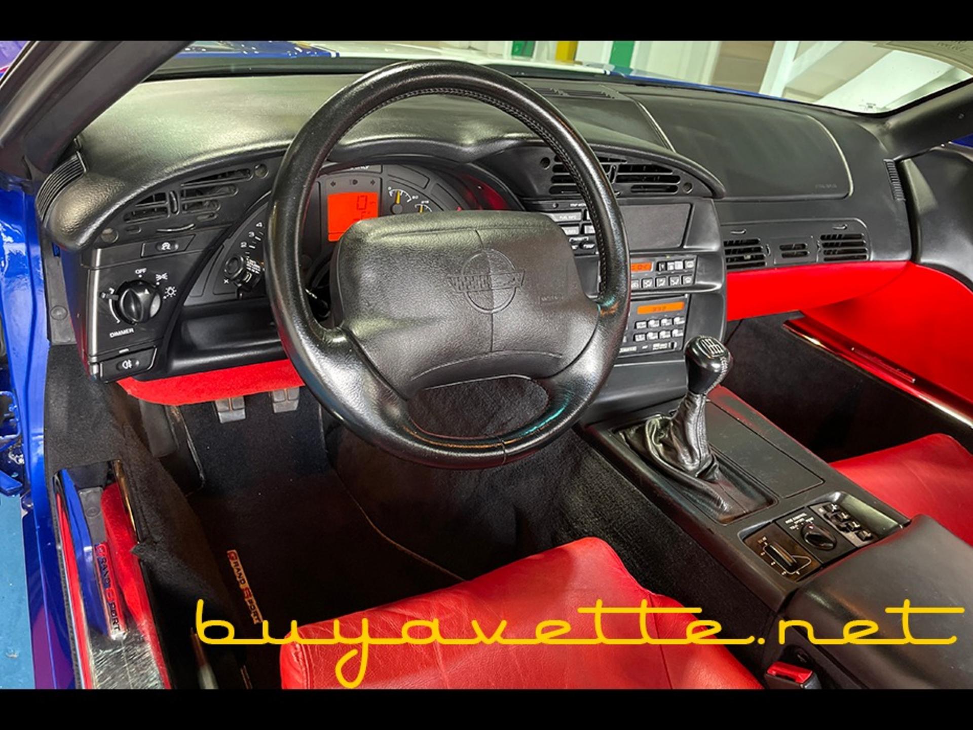 1996 Corvette Grand Sport Coupe *F45, Red Interior* picture #10