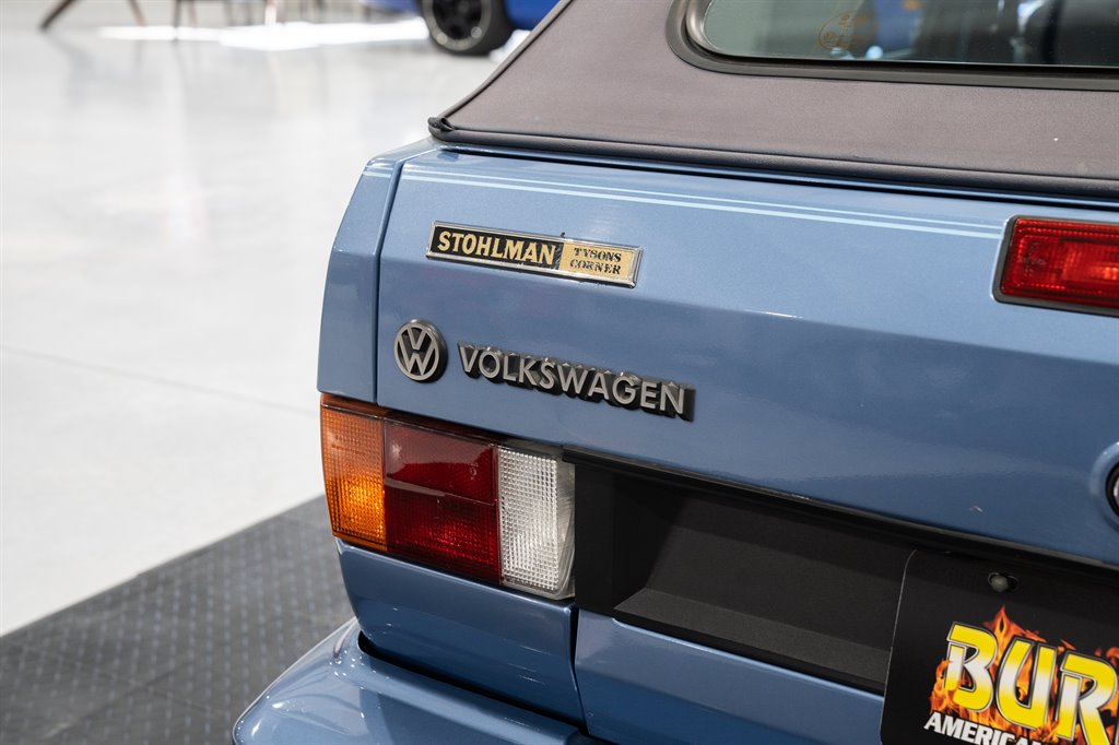 1989 Volkswagen Cabriolet 16