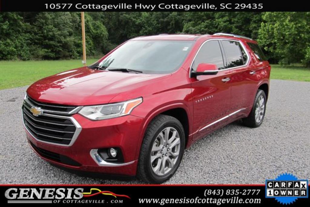 2019 Chevrolet Traverse Premier Red at Little Bear Car Company
