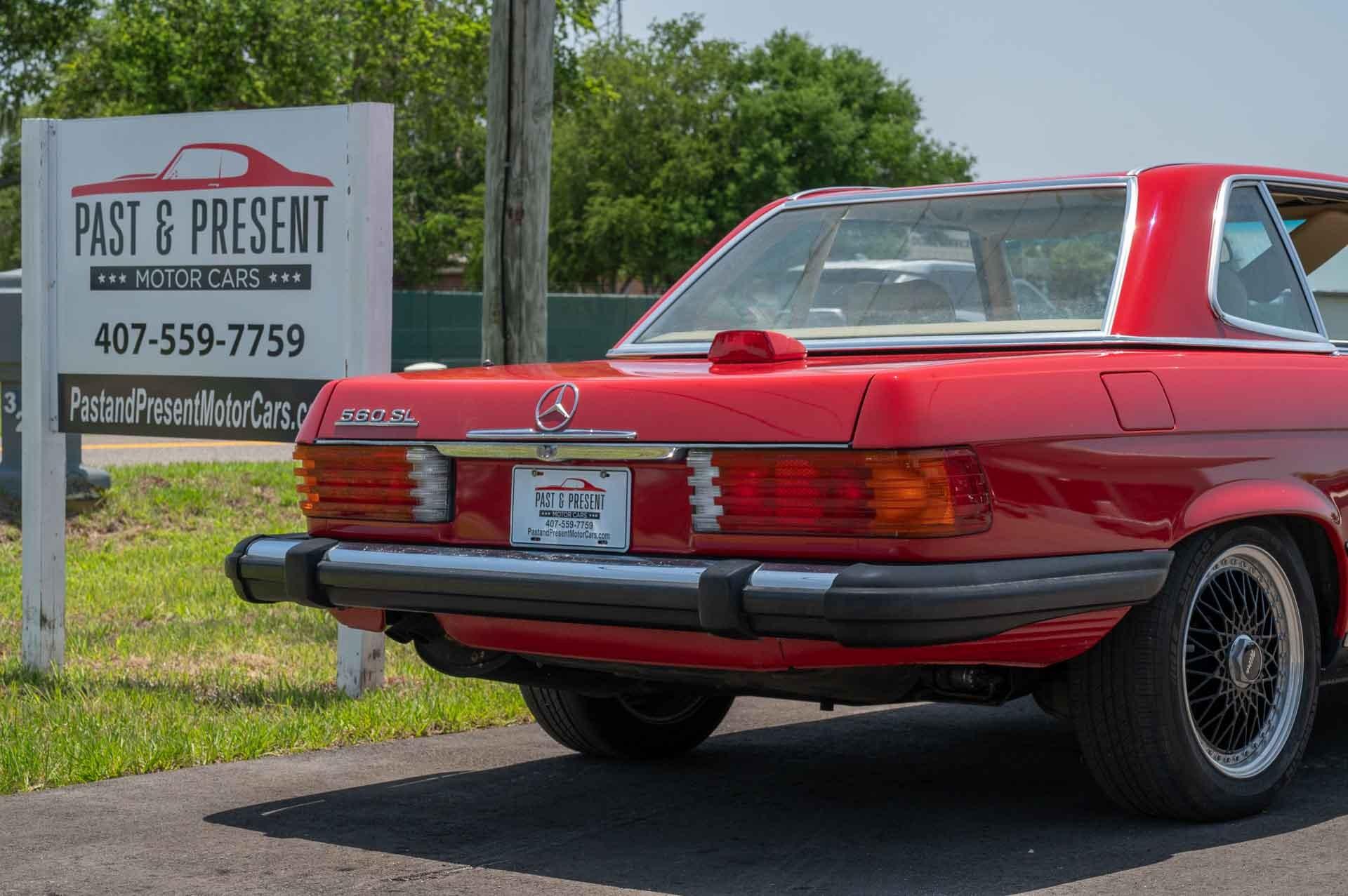 1987 Mercedes SL560 30