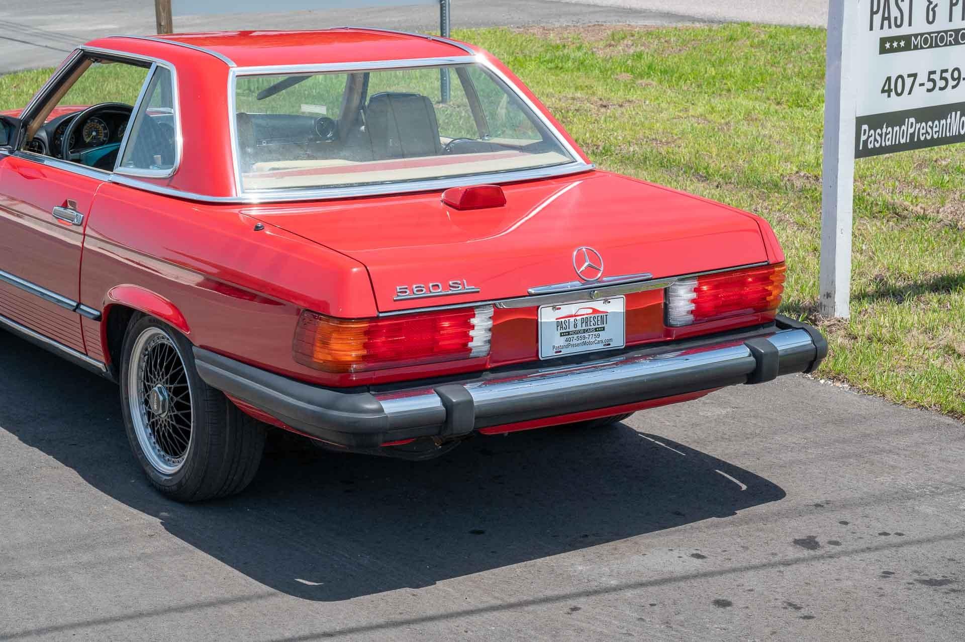 1987 Mercedes SL560 15