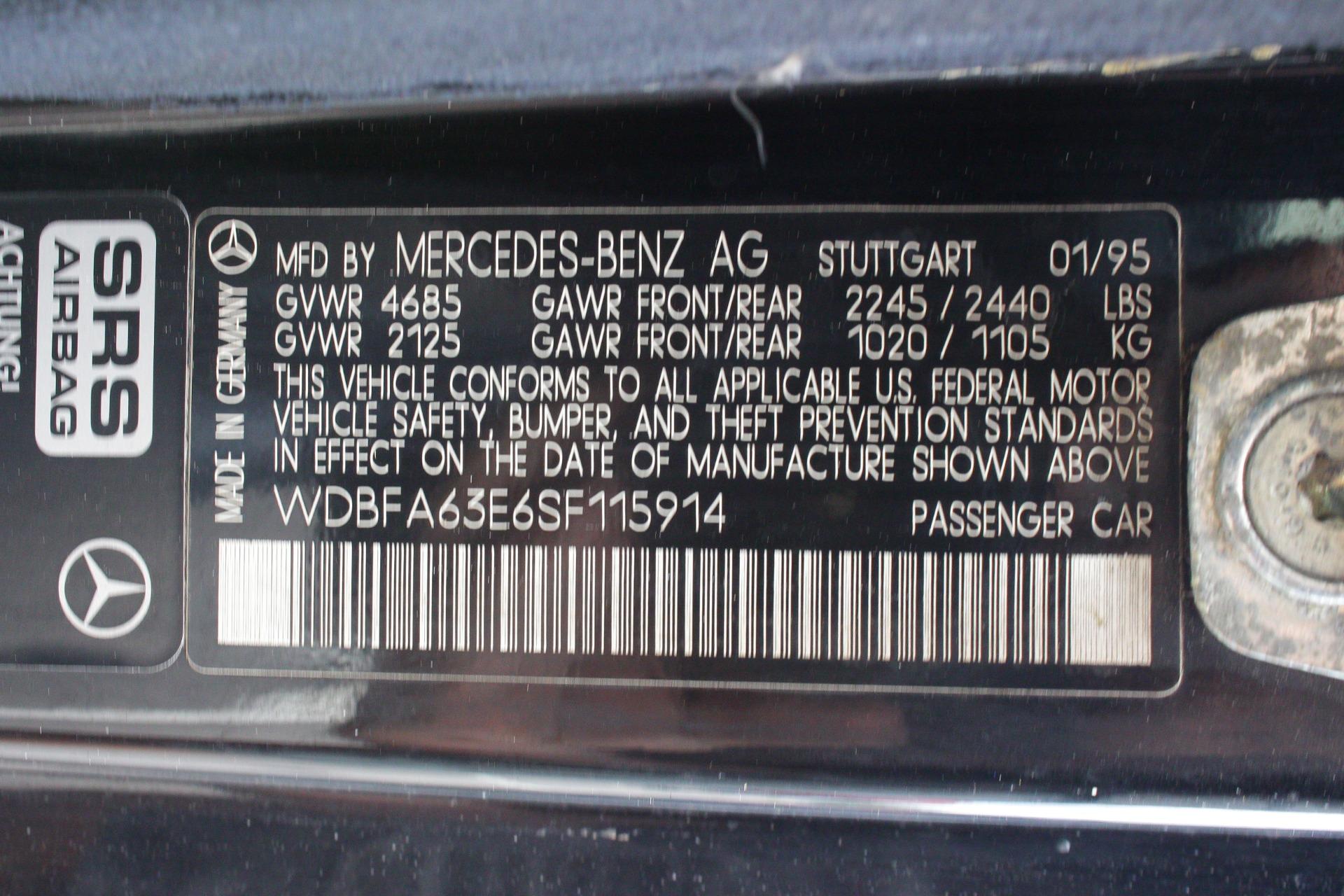 1995 Mercedes-Benz SL320 53