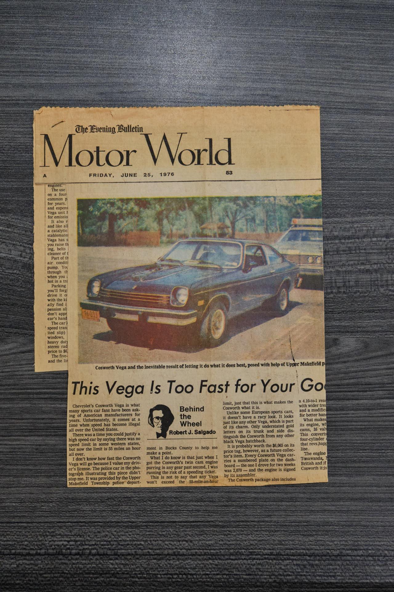 1975 Chevrolet Vega Cosworth 40