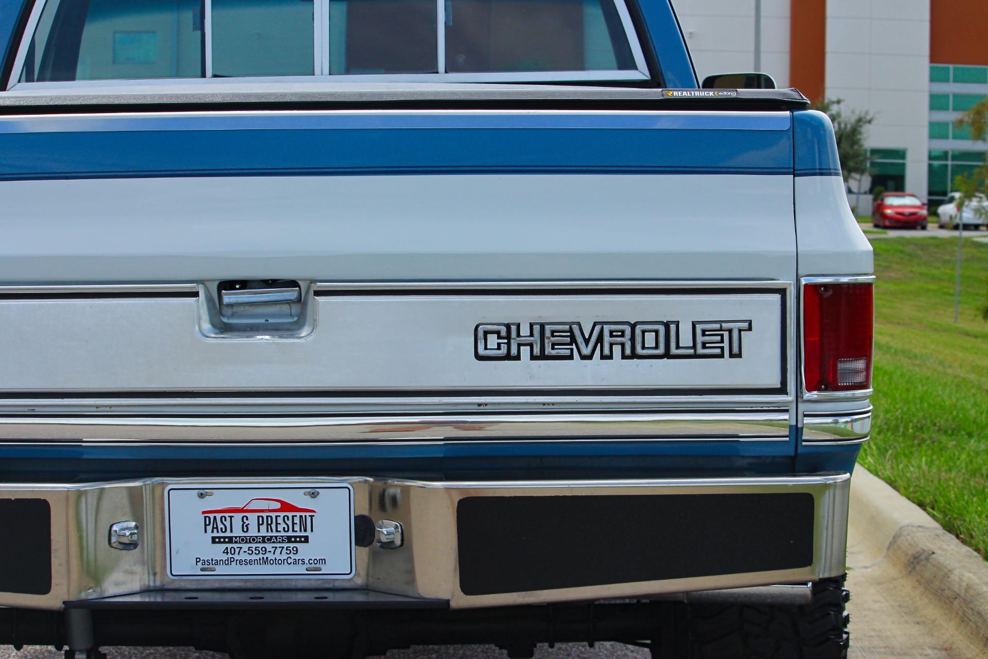 1984 Chevrolet K10 Scottsdale Silverado 20