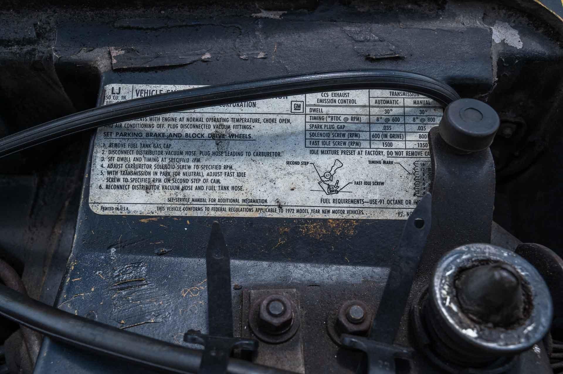1972 Chevrolet Corvette 100
