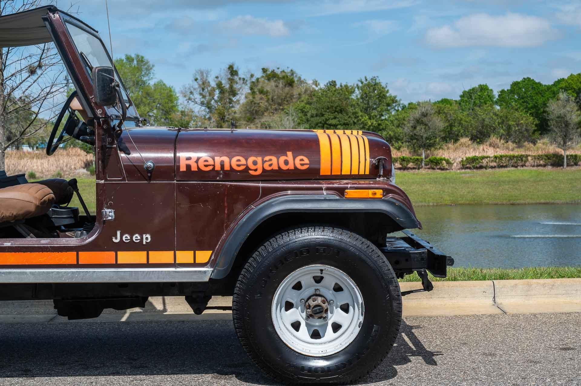 1980 Jeep CJ7 Renegade 24
