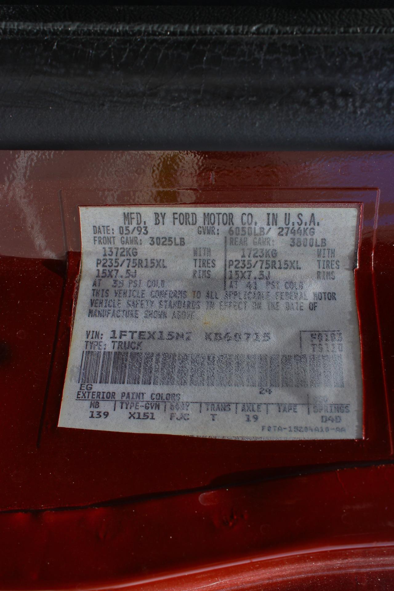 1993 Ford F150 52