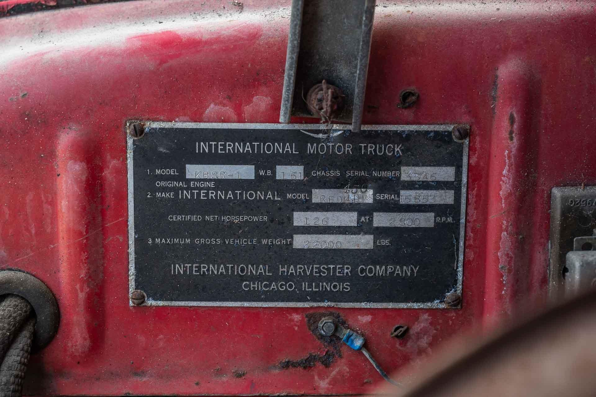 1951 International  Fire Truck 36