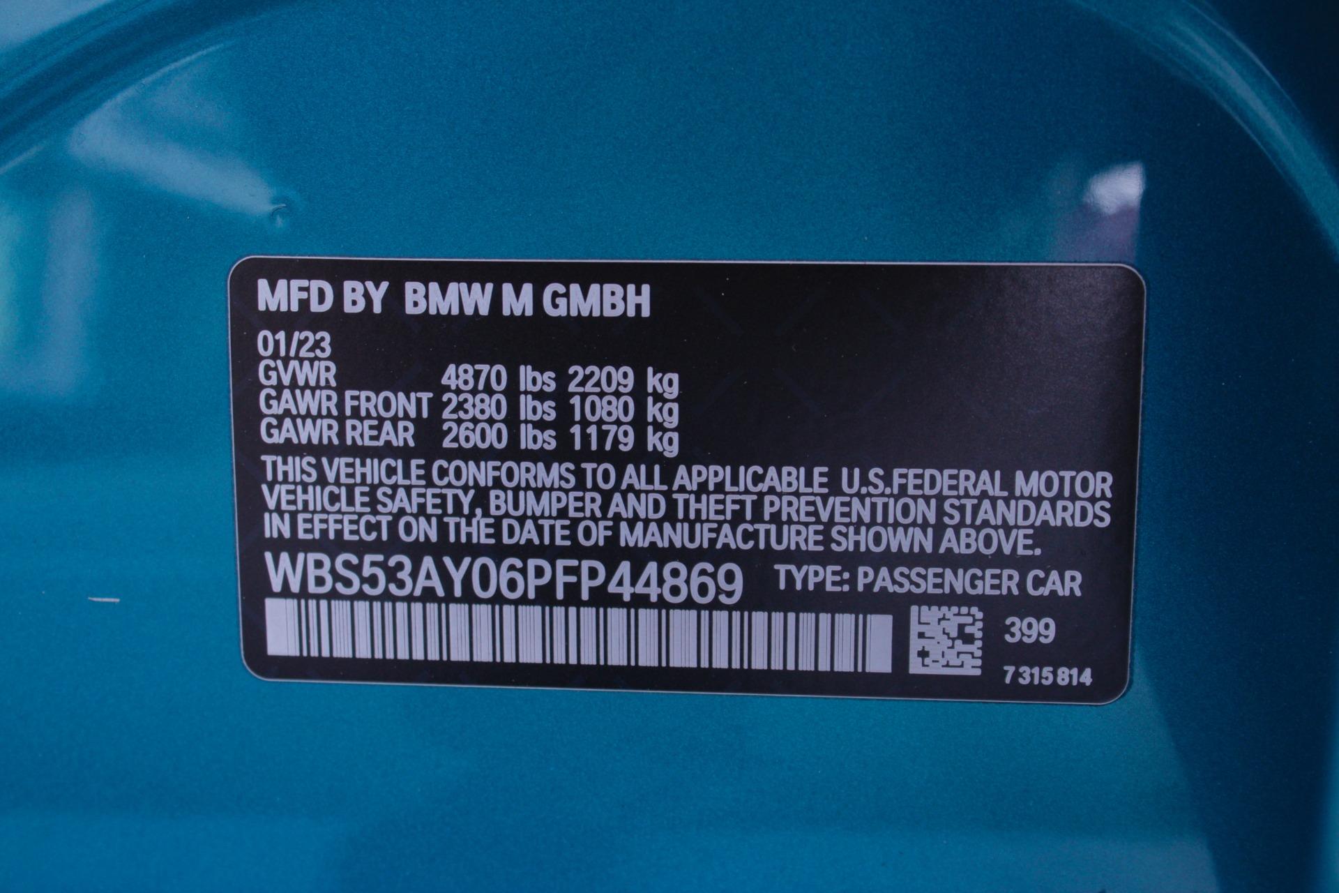 2023 BMW G80 M3 55
