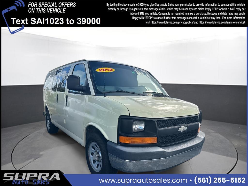2012 Chevrolet Express Cargo Work Van