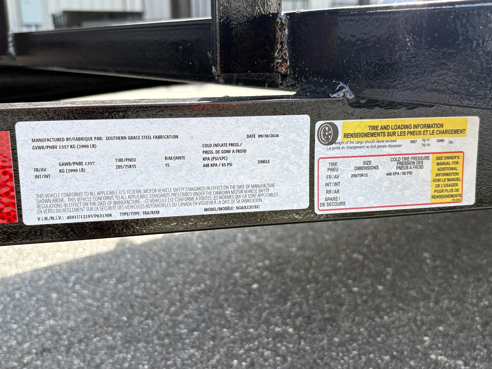 2027 Sg Trailer Sales And Rentals Sg Trailer Sales And Rentals - $1,900
