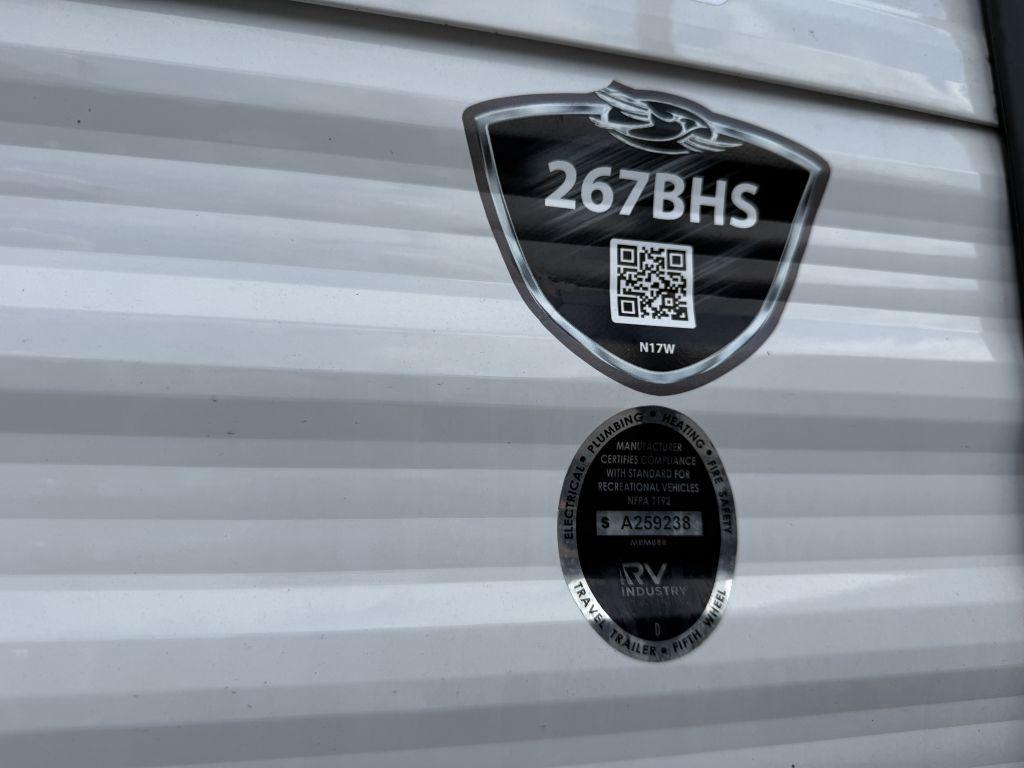 2022 Jayco Jayflight 267bhs - $18,900