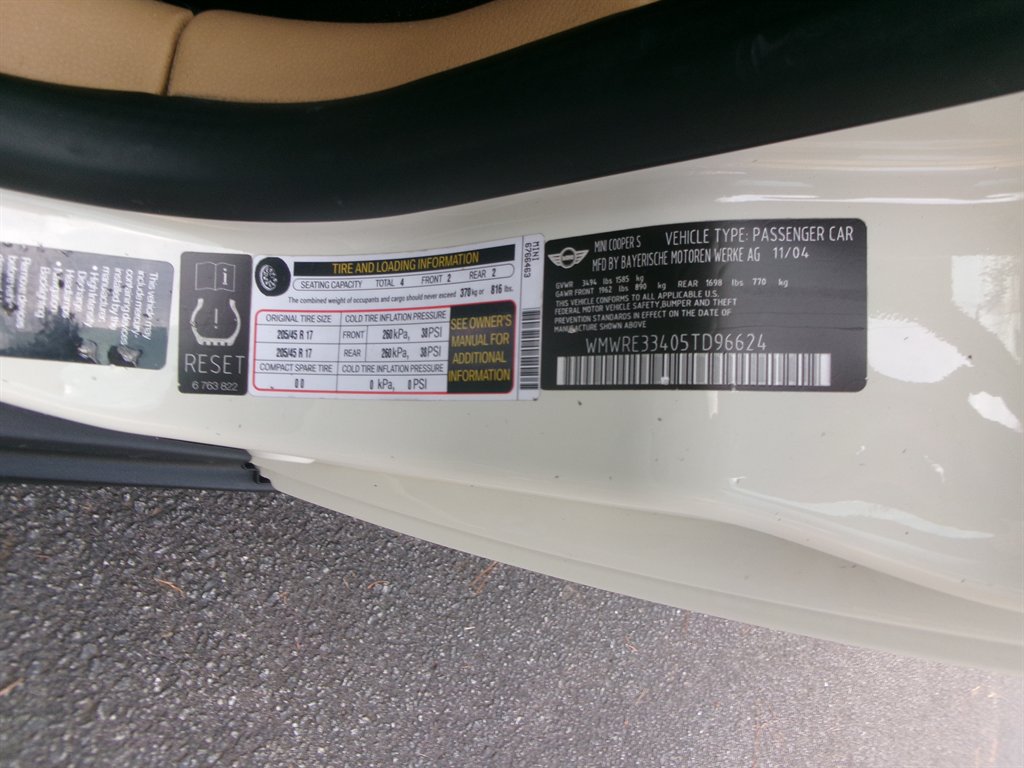 2005 MINI Cooper S photo