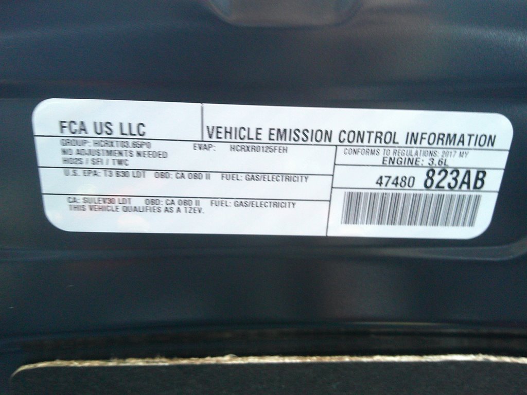 2017 Chrysler Pacifica - $24,995