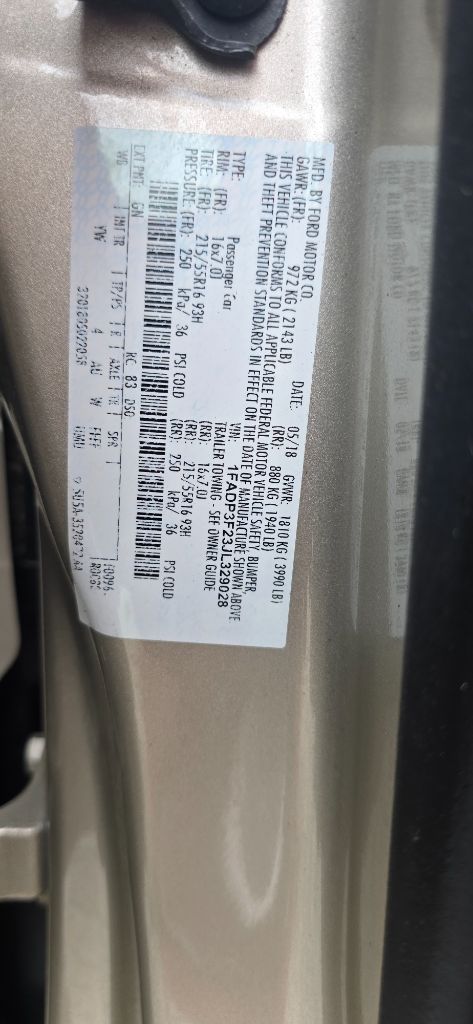 2018 Ford Focus