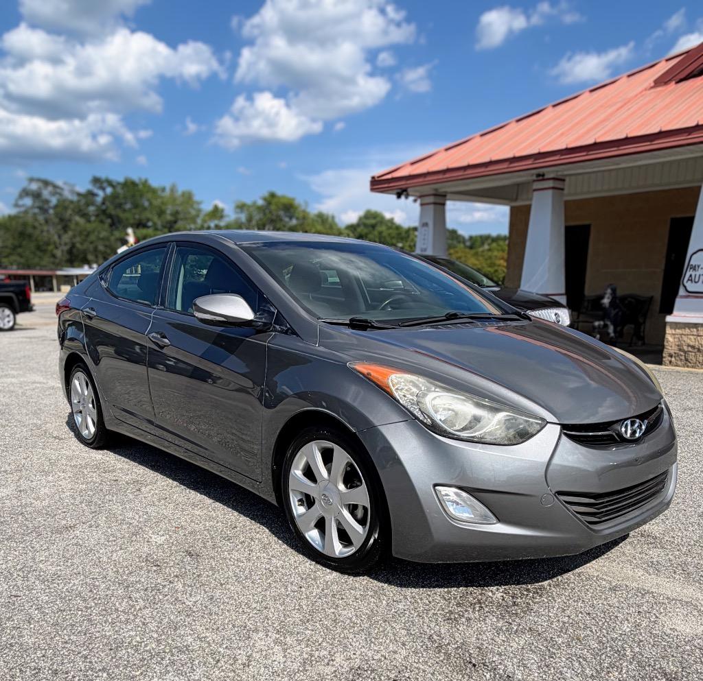 Gray 2013 Hyundai Elantra Sedan Front-Wheel Drive Automatic
