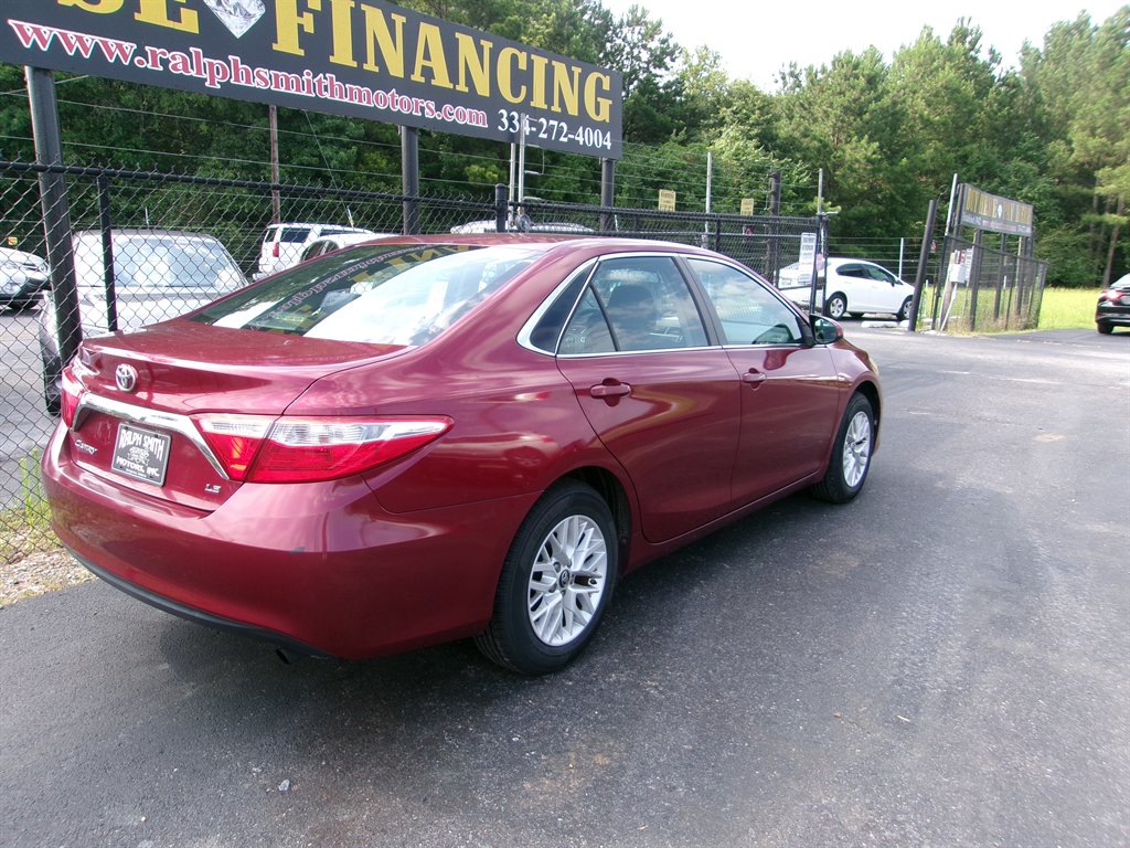 2016 Toyota Camry - $14,495