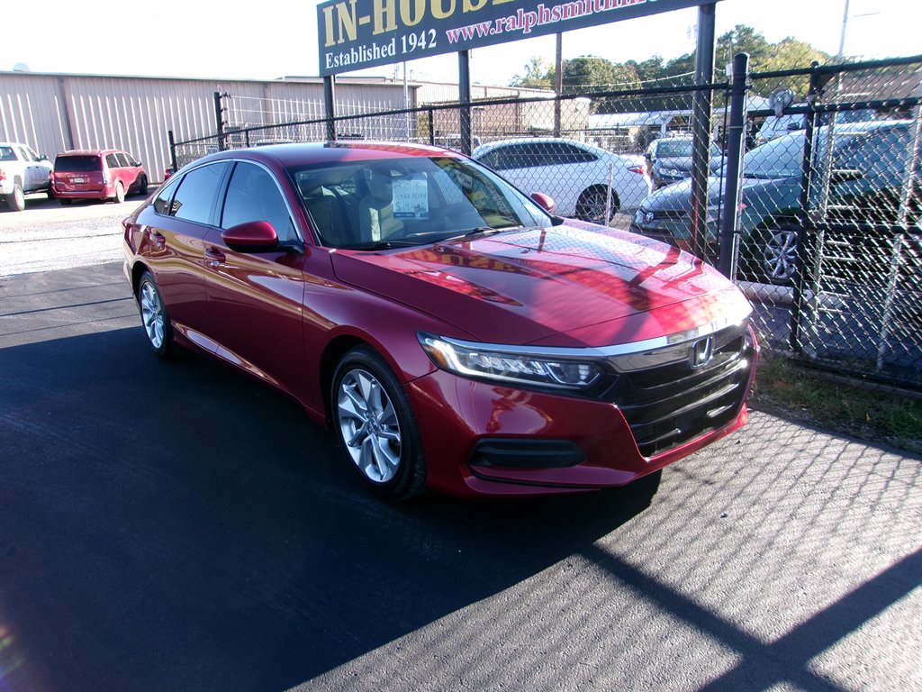 2018 Honda Accord - $14,495