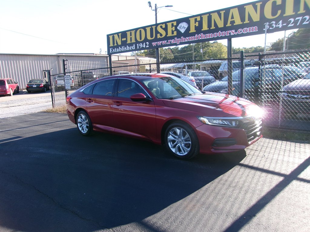 2018 Honda Accord - $14,495
