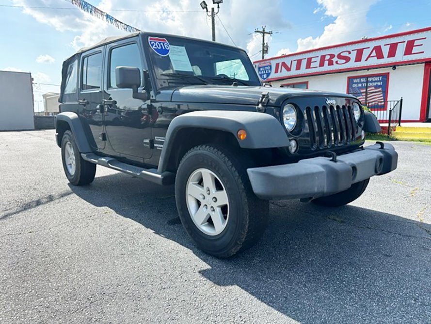 2016 Jeep Wrangler - $16,999