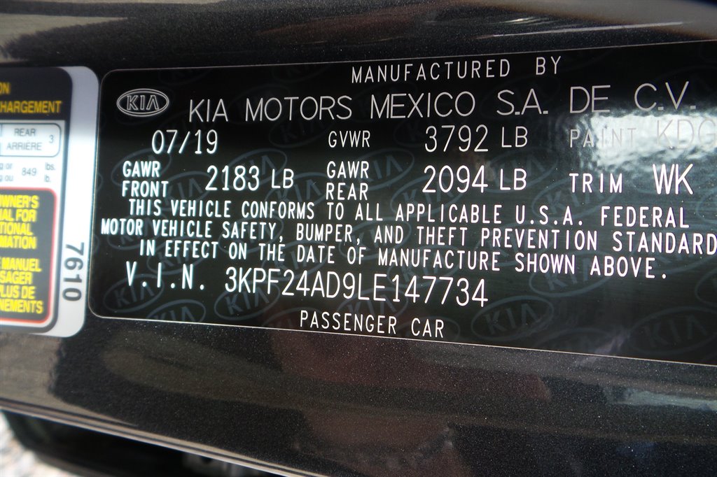 2020 Kia Forte - $12,999