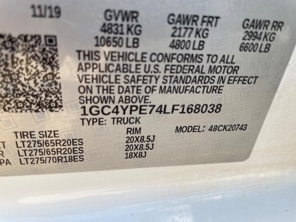 2020 Chevrolet Silverado 2500 LTZ photo