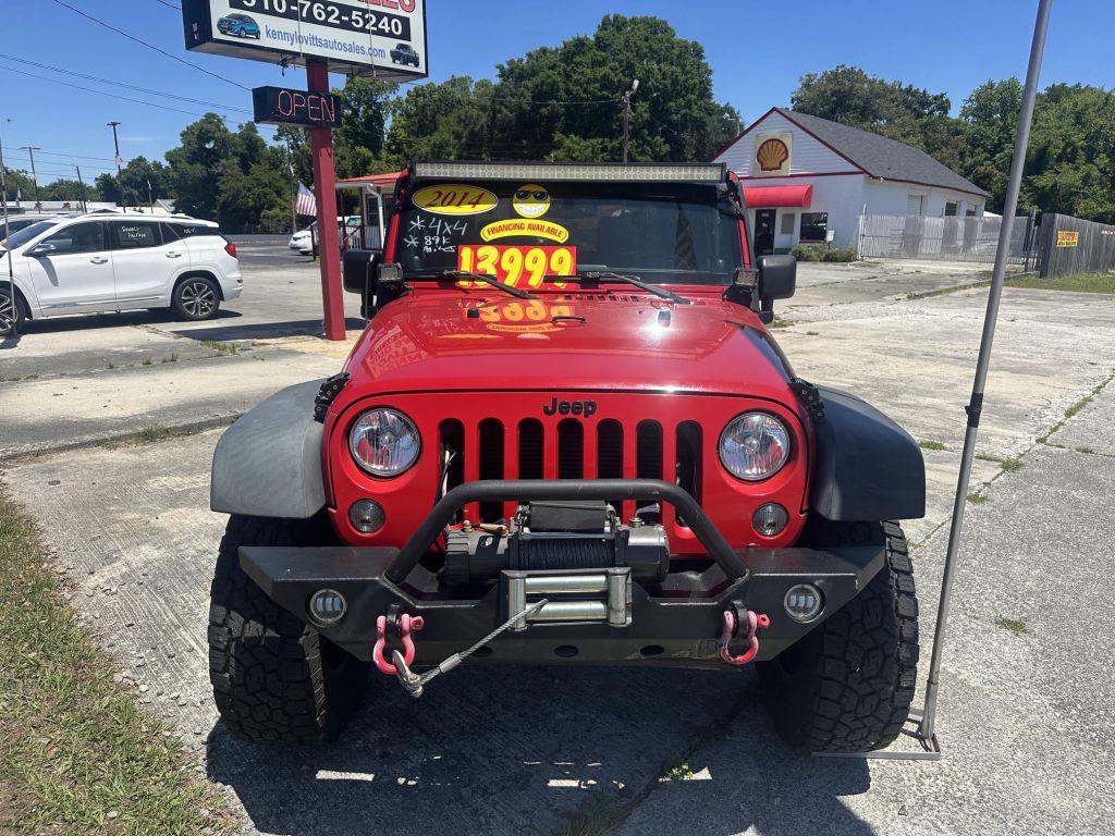 2014 Jeep Wrangler - $13,999