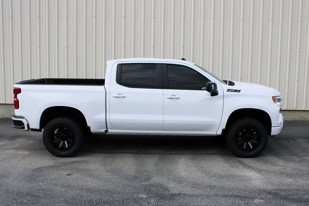 White 2024 Chevrolet Silverado 1500 Pickup Truck Four-Wheel Drive 