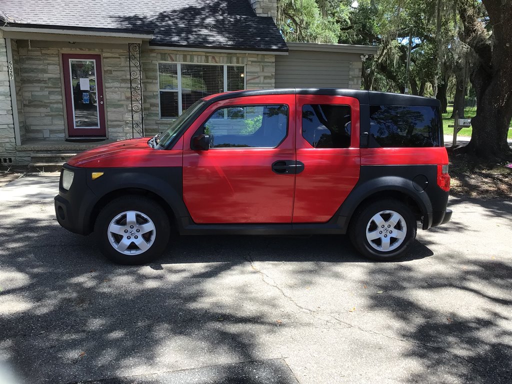 Red 2005 Honda Element EX SUV / Crossover Front-Wheel Drive Automatic
