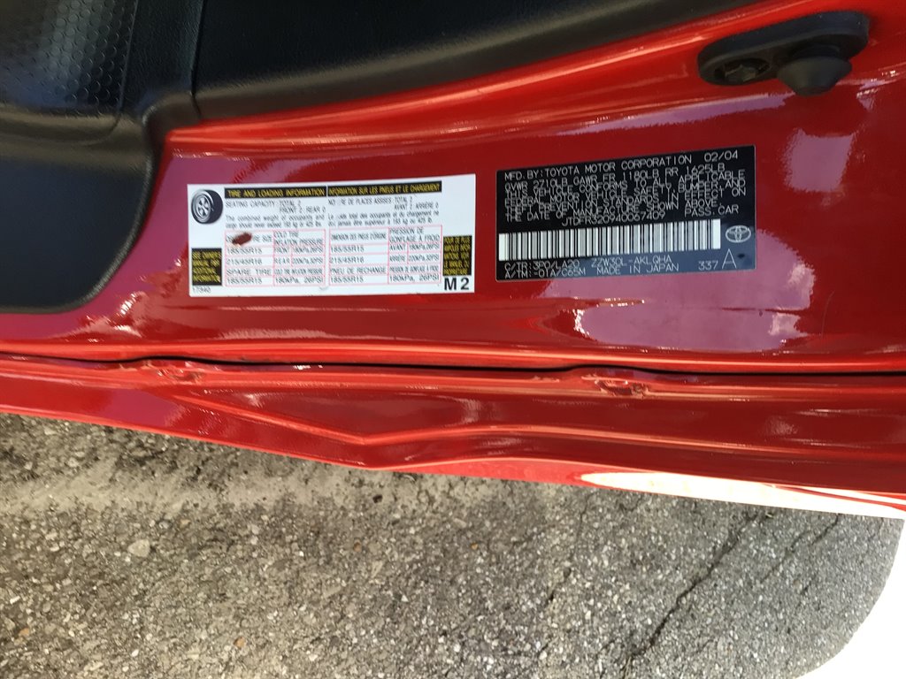 2004 Toyota MR2 - $16,789