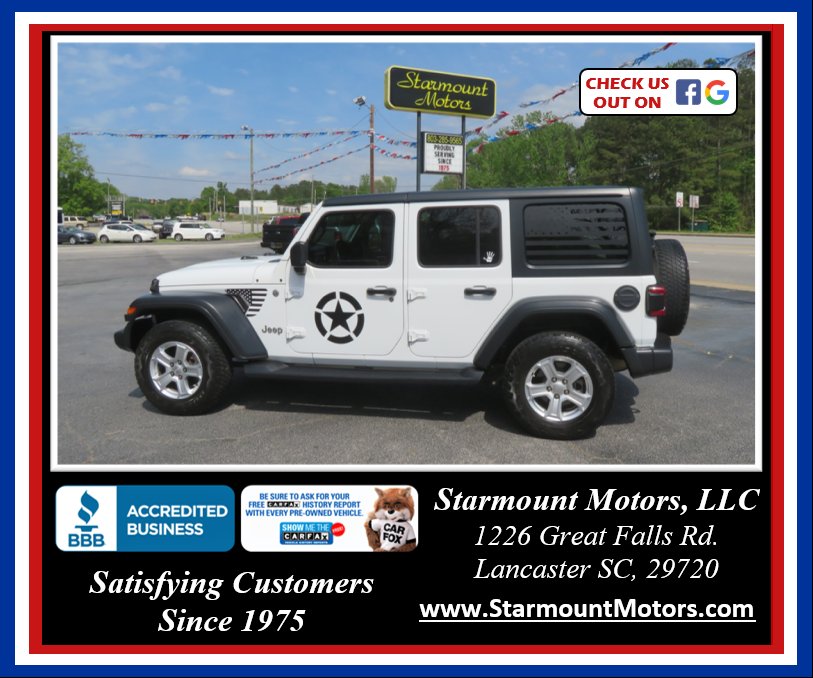 2018 Jeep Wrangler - $18,999