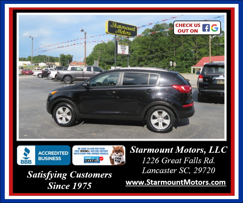 2012 Kia Sportage - $4,299