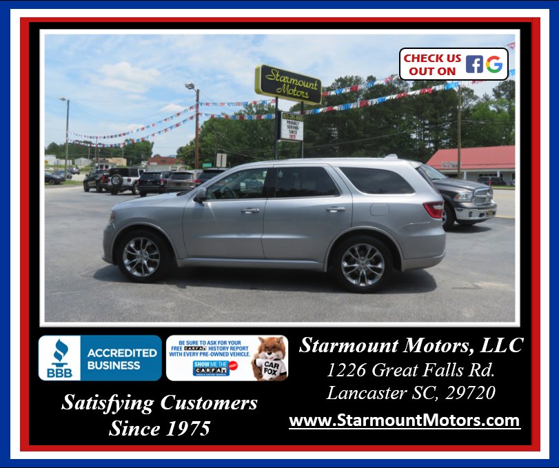 2020 Dodge Durango - $15,999