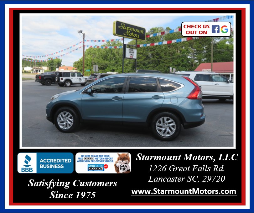 2015 Honda CR-V - $8,299