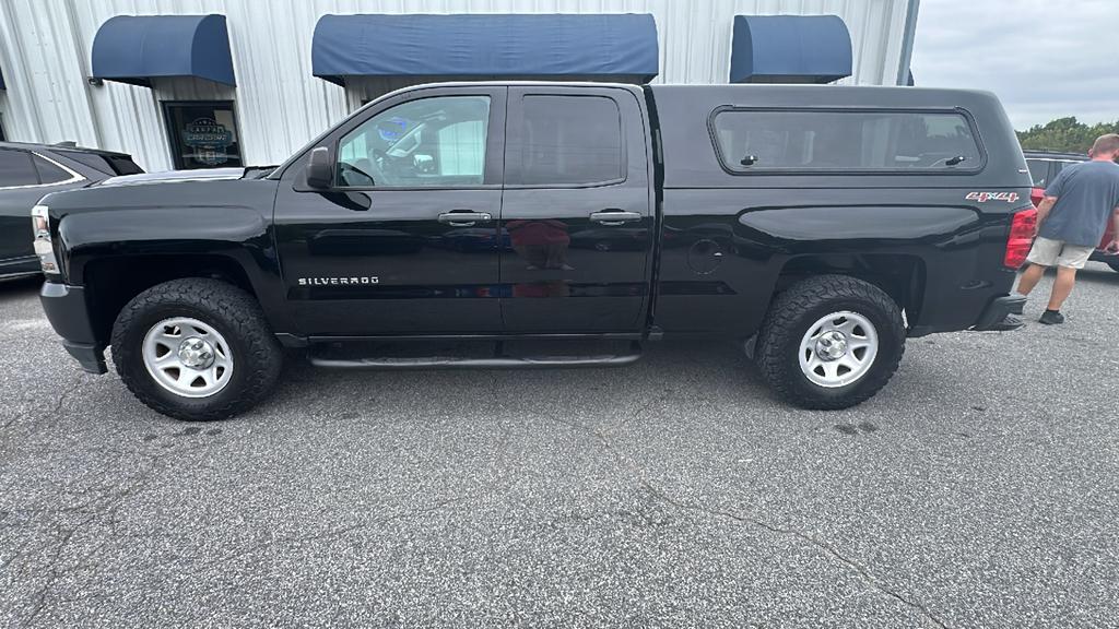 Black 2016 Chevrolet Silverado 1500 Pickup Truck Four-Wheel Drive Automatic