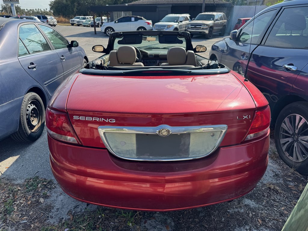 2003 Chrysler Sebring - $5,995