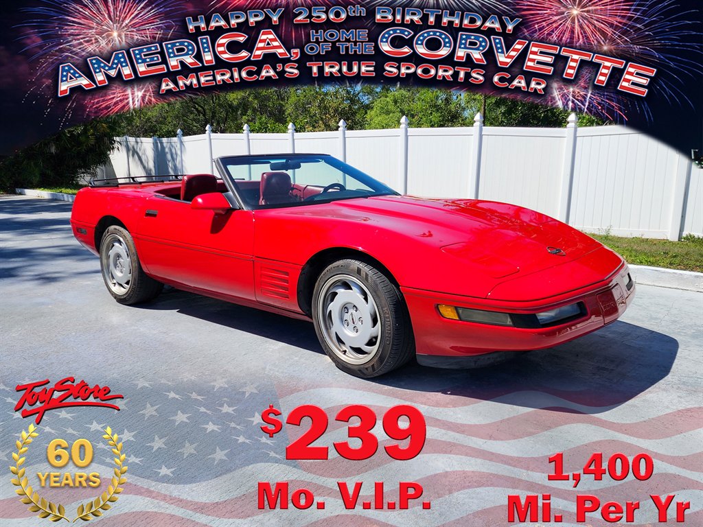 1992 Chevrolet Corvette - $16,875